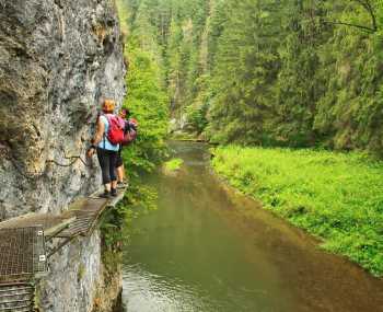 Словацкий Рай: каньон и водопады реки Суха Бела - Класториско День 2
